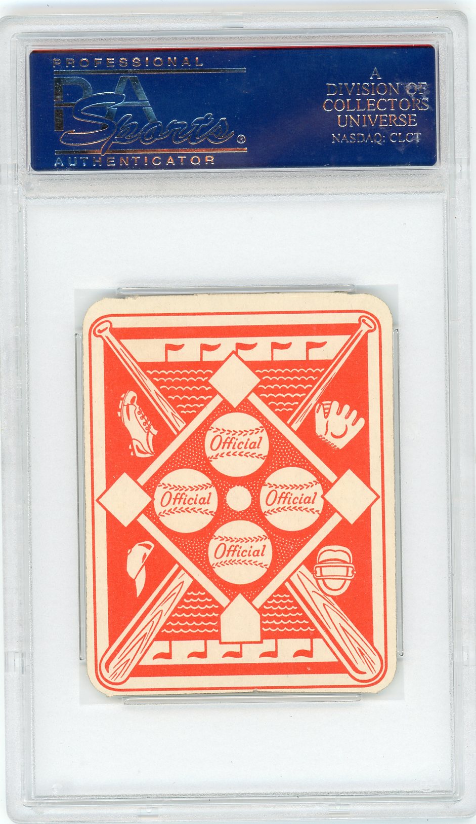 1951 Topps Red Back Roy Sievers #9 PSA 9