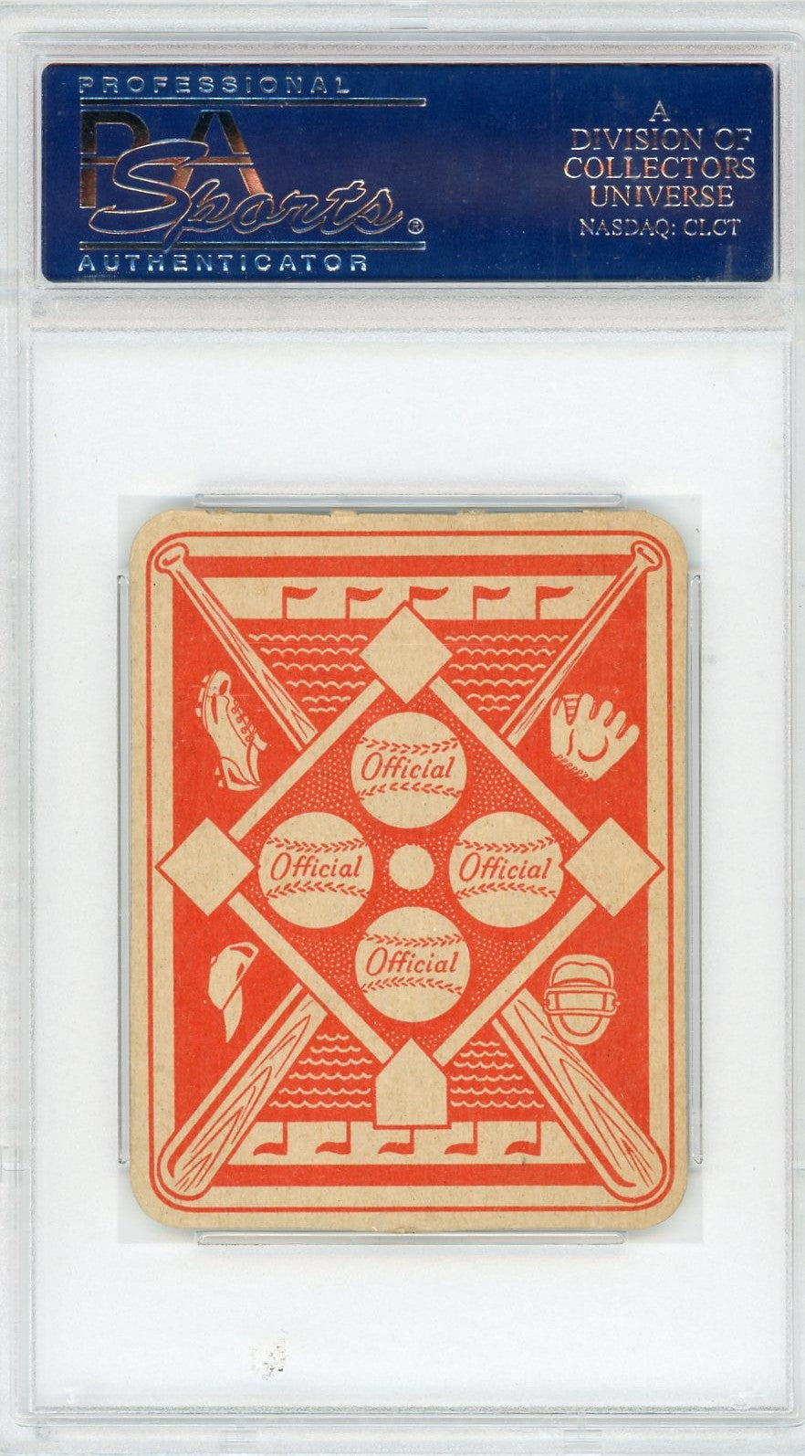 1951 Topps Red Back Howie Pollet #7 PSA 9