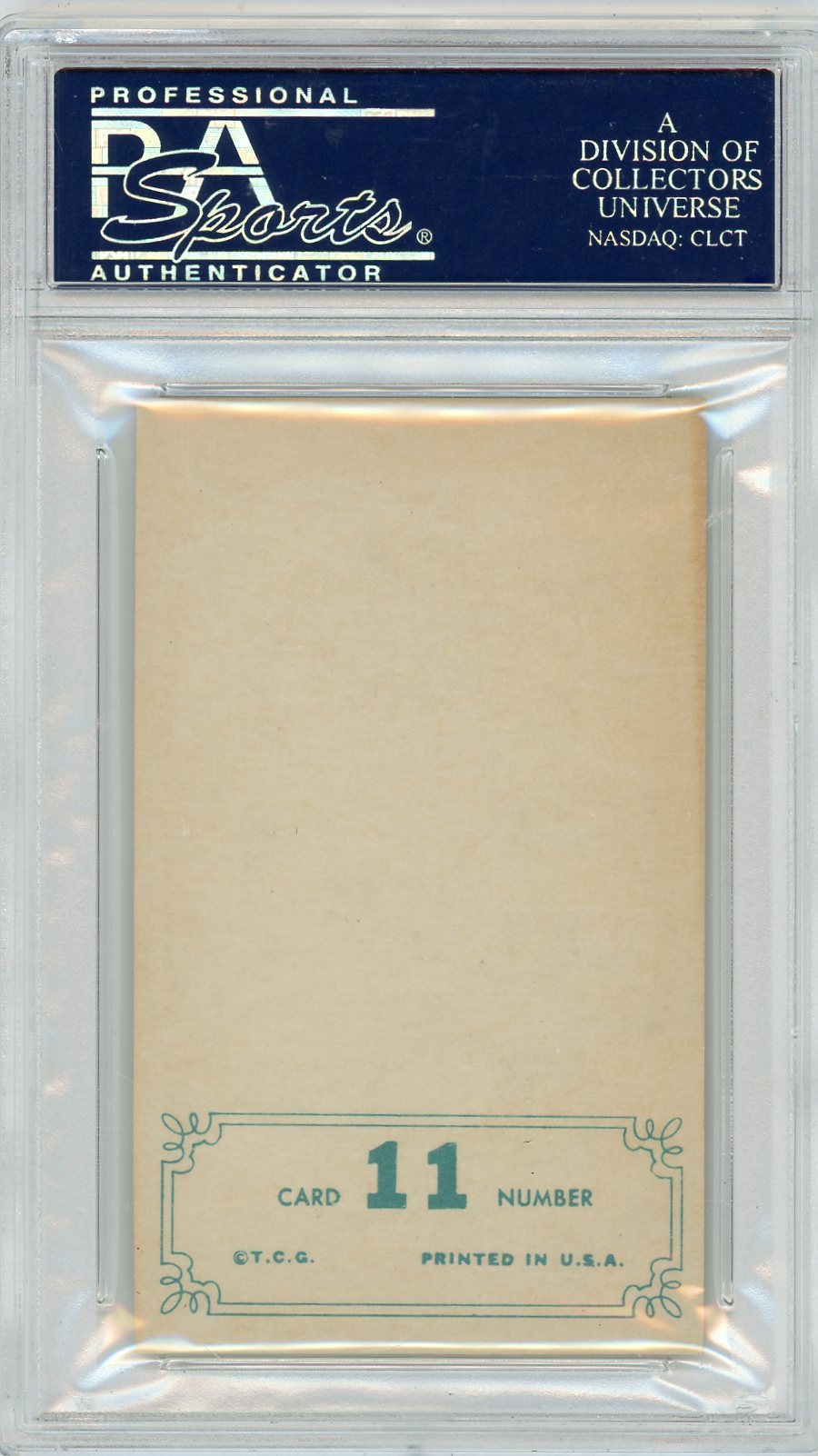 1965 Topps Embossed Mickey Mantle #11 PSA 7