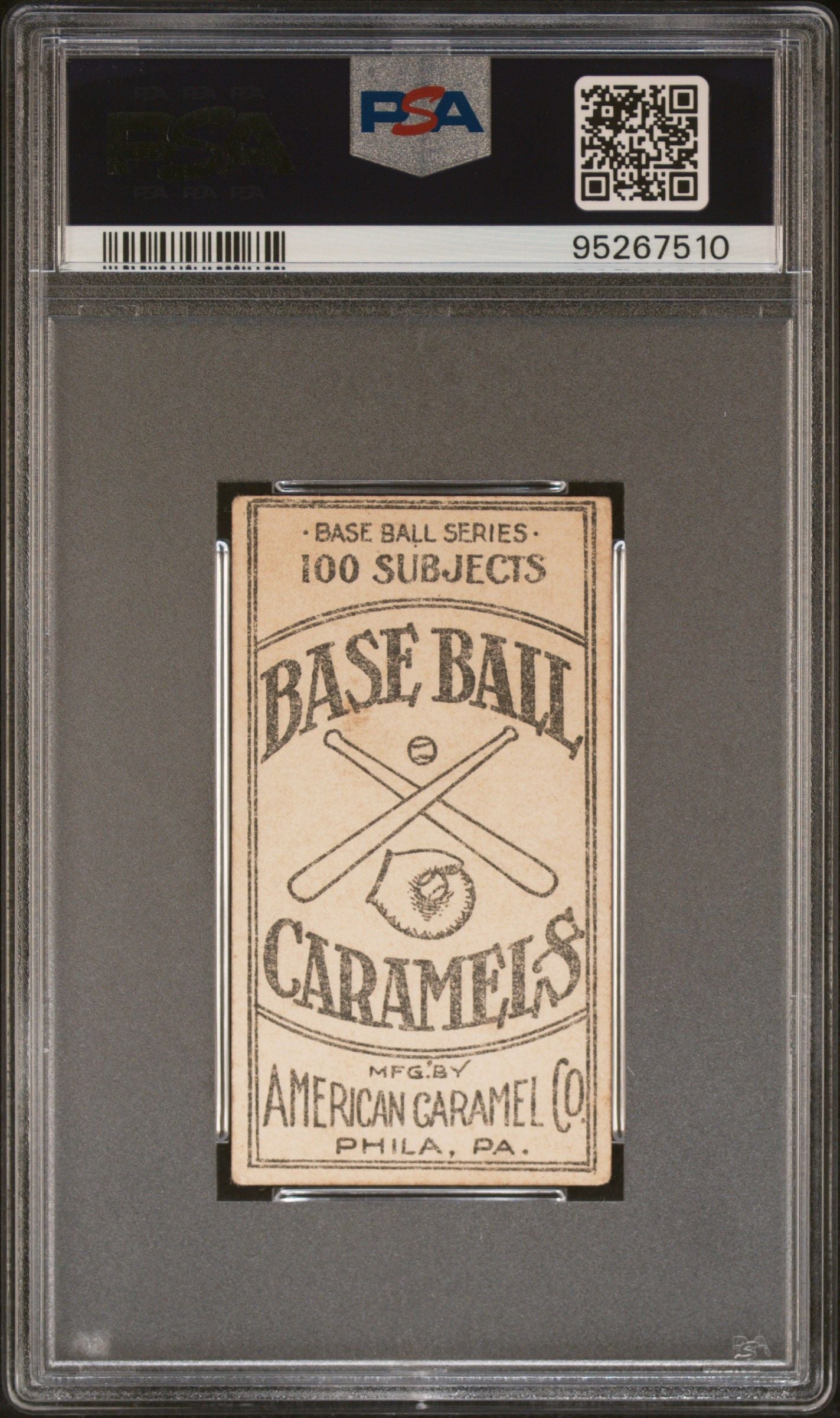 1910 GEORGE GIBSON E90-2 AMERICAN CARAMEL PIRATES PSA 4