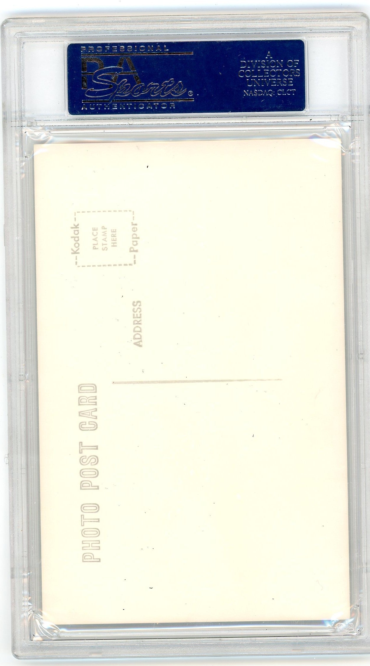 Whitey Ford PSA A Auto A
