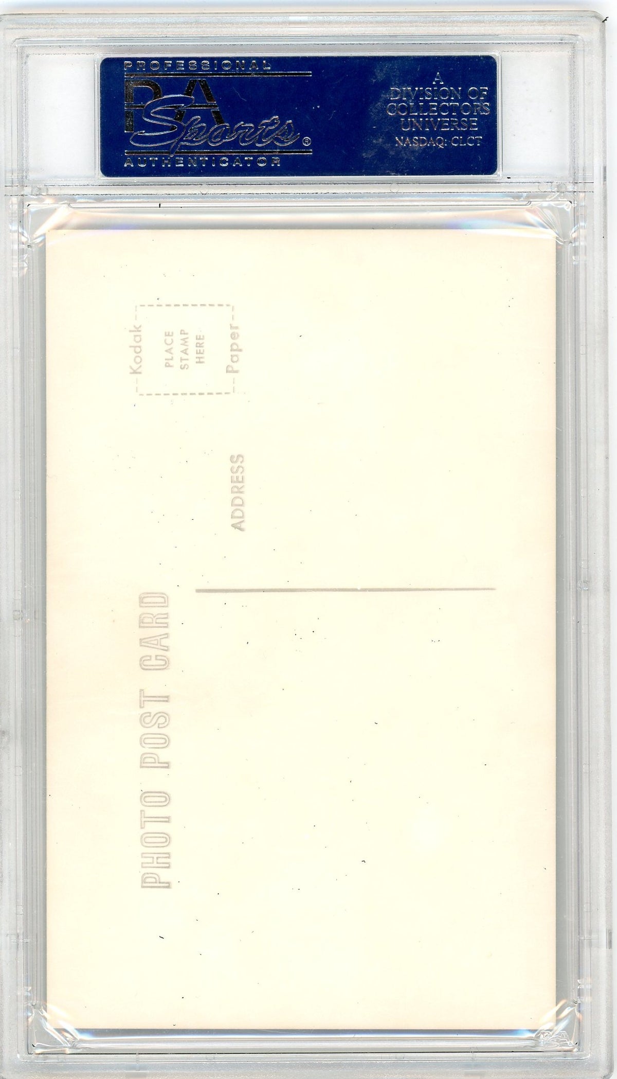 Johnny Mize PSA A Auto A