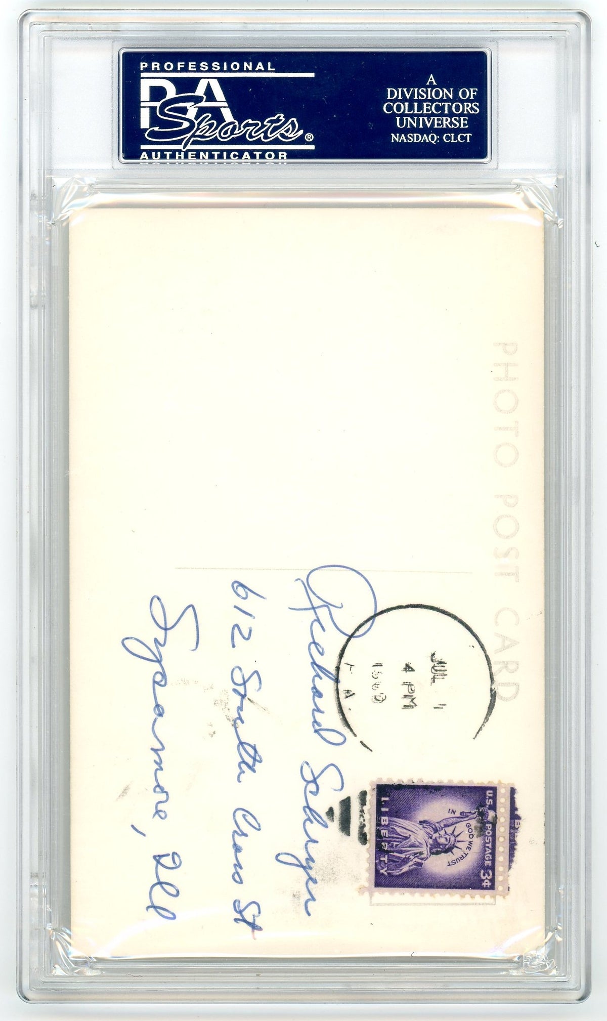 Robin Roberts PSA A Auto A