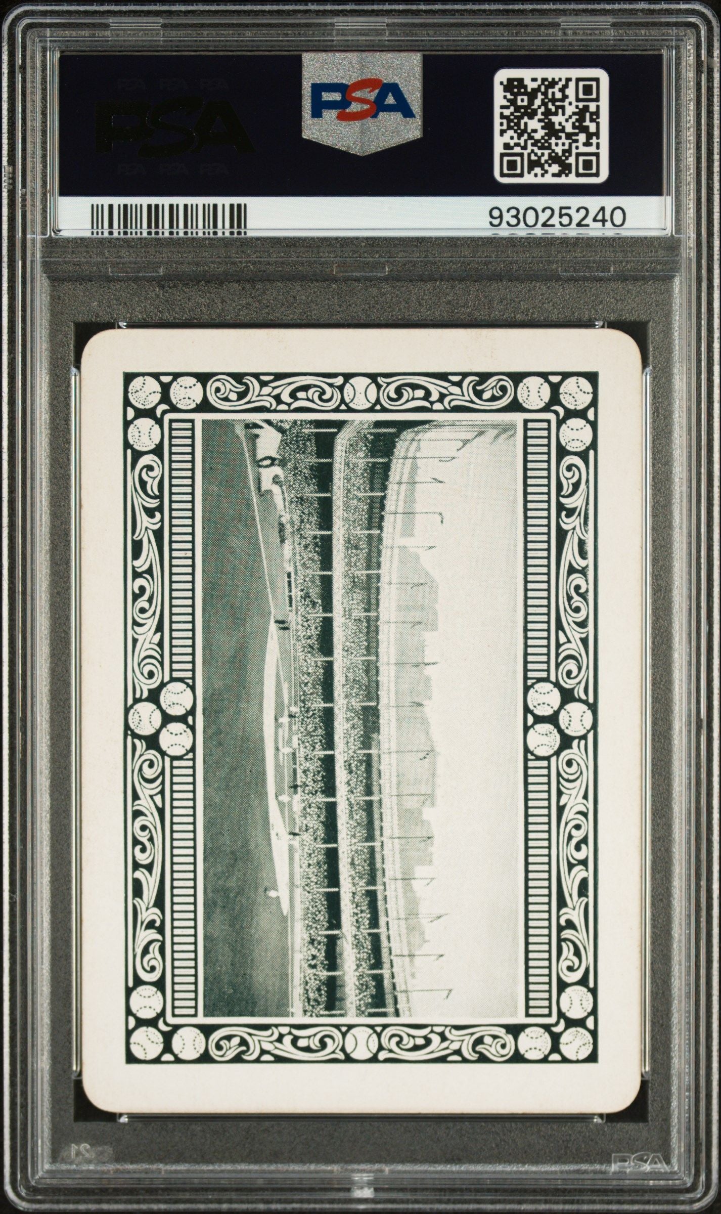 1914 CHRISTY MATHEWSON POLO GROUNDS GAME MATTY PSA 6
