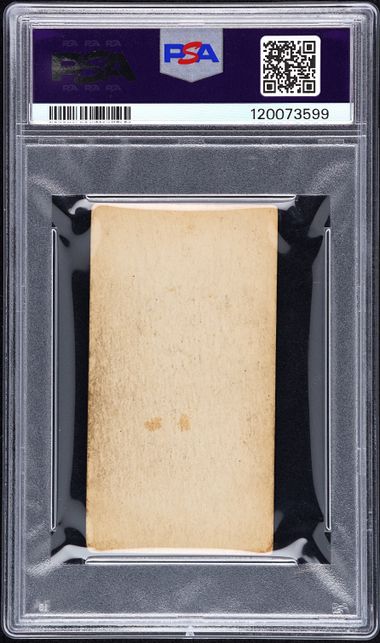 1916 M101-4 Sporting News Joe Jackson #87 Blank Back PSA 2