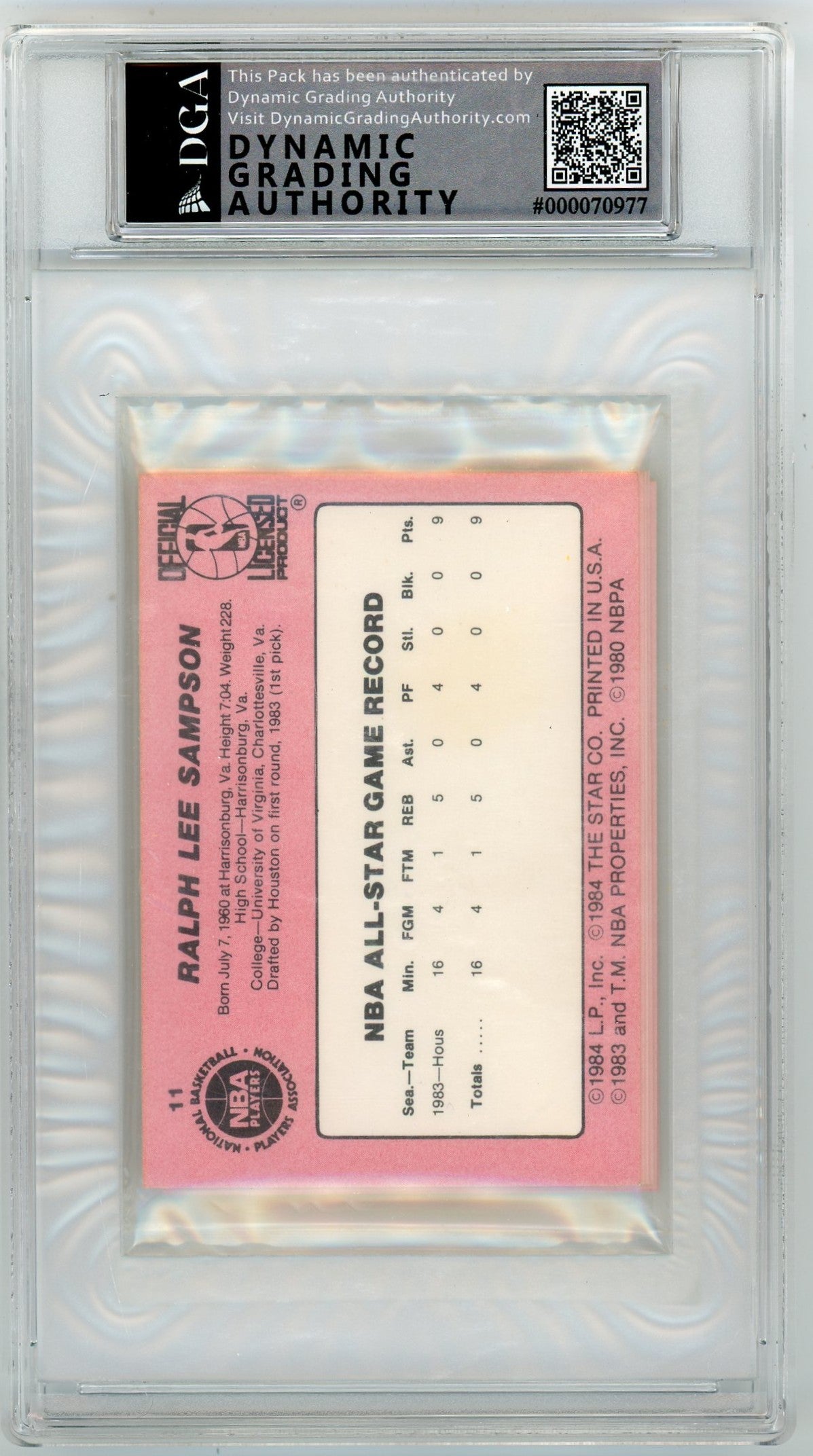 1985 Star Crunch N Munch Bag DGA 8