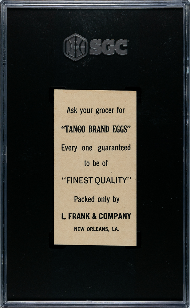 1916 Tango Eggs Hughie Jennings SGC 4