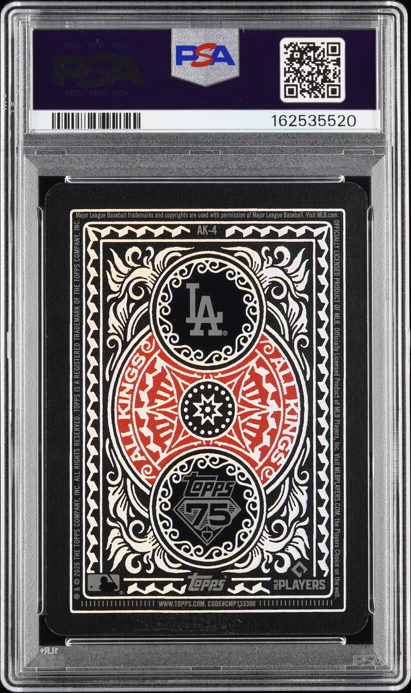 2026 Topps All Kings Shohei Ohtani #4 PSA 8