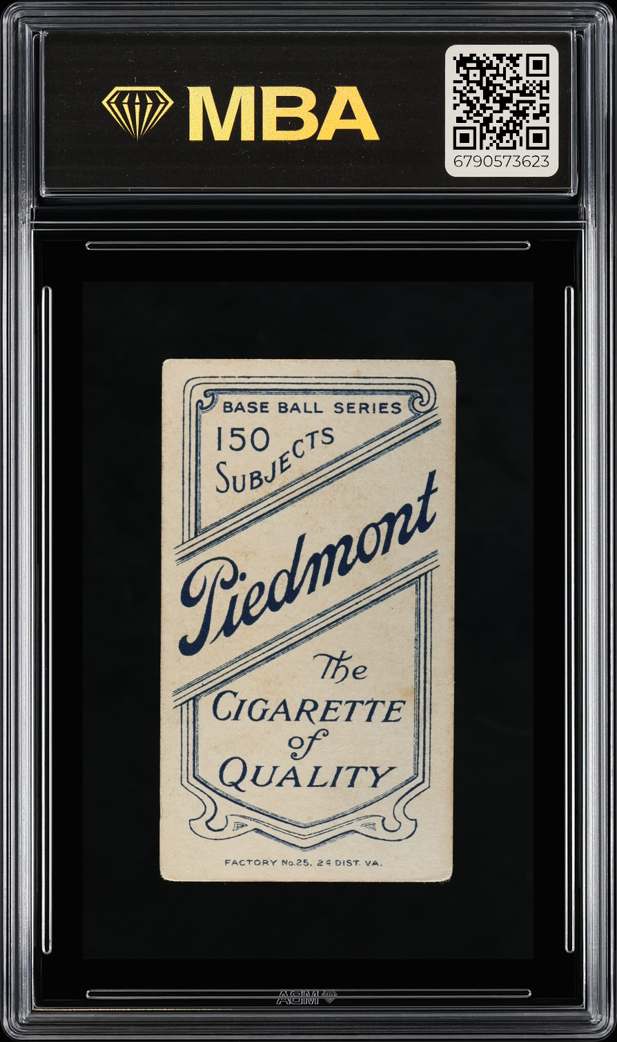 1911 T206 Willie Keeler Piedmont 150 MBA 3