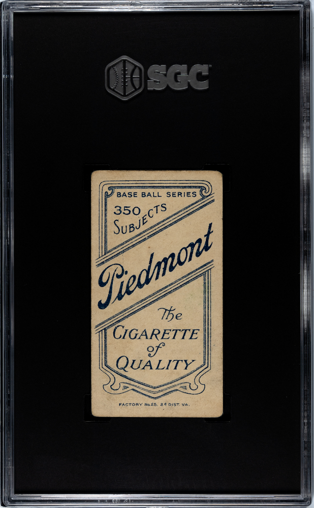 1910 Piedmont Cigarettes (T206) Lou Ritter SGC 3