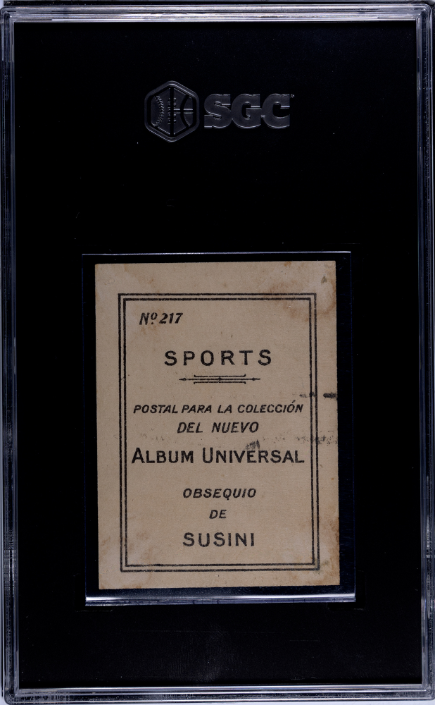 1915 Susini Jack Johnson #217 Album Universal SGC 3