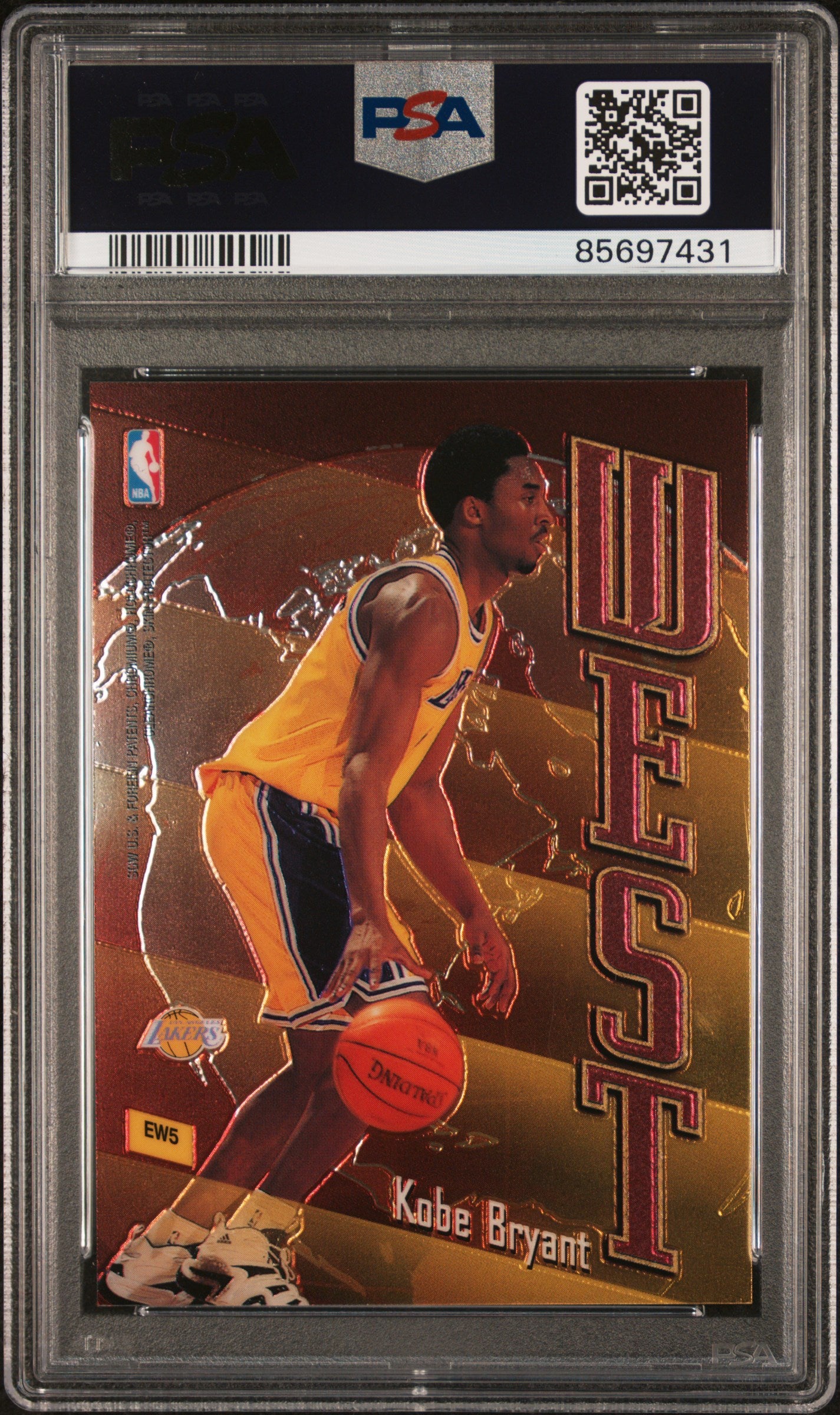 1998 Topps East - West K. Bryant M. Jordan #EW5 PSA 9