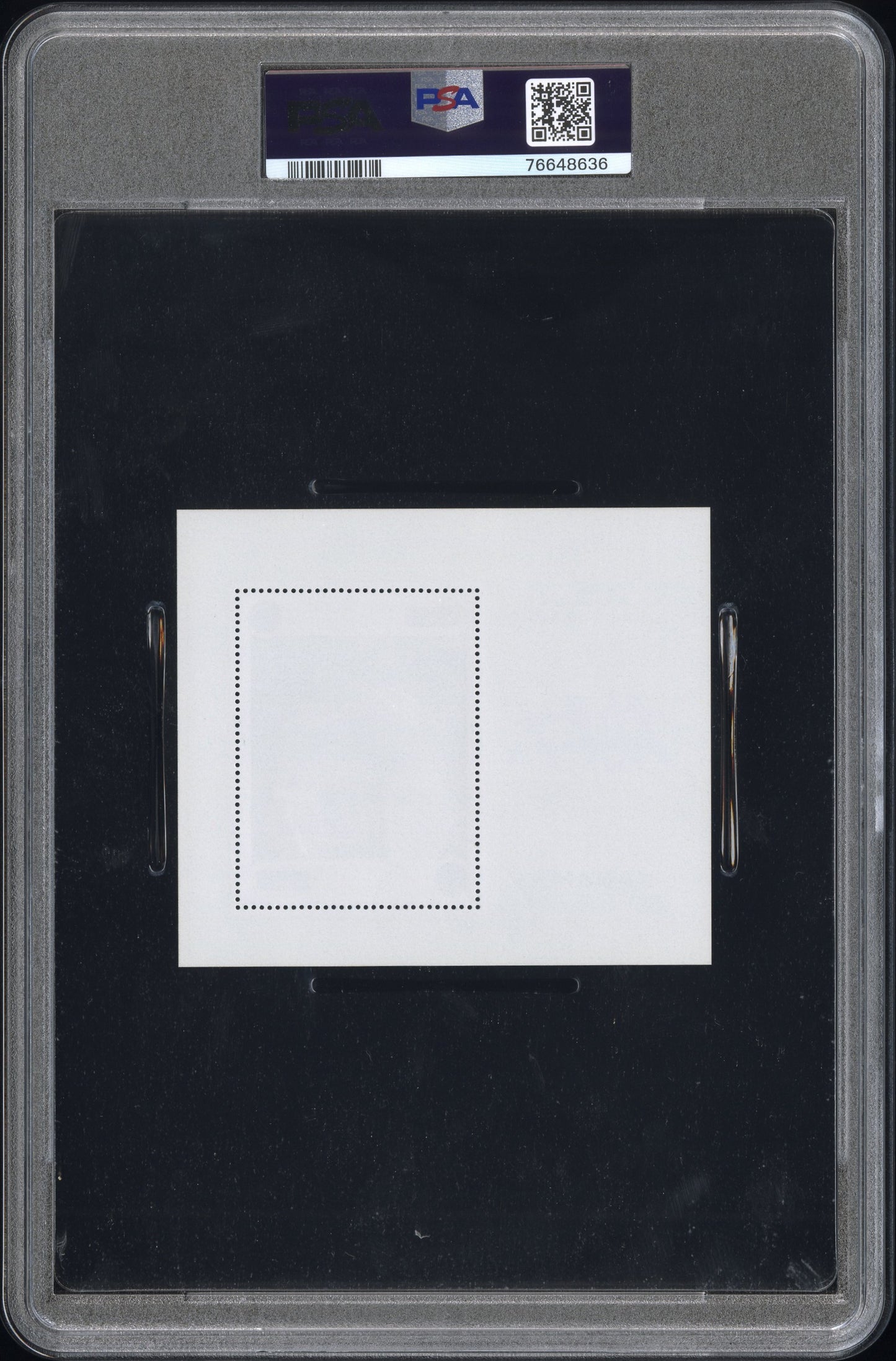 1971 Manama Stamp Great Olympic Champions Frazier Ali Sheet With Perf. PSA 10