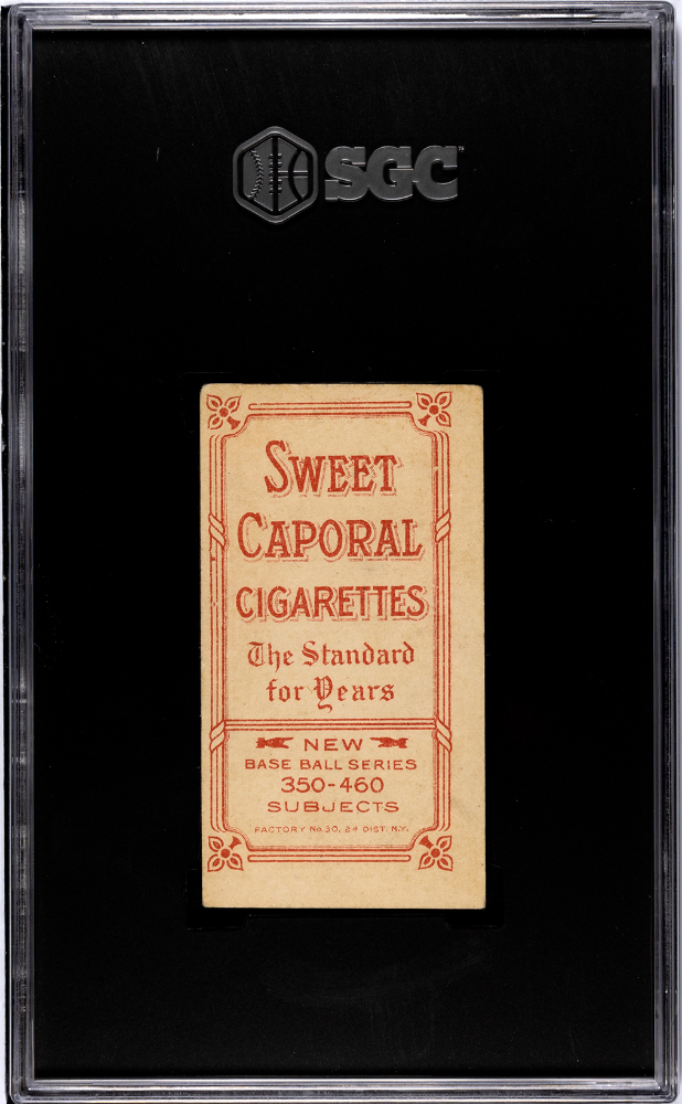 1911 Sweet Caporal (T206) Admiral Schlei Portrait SGC A