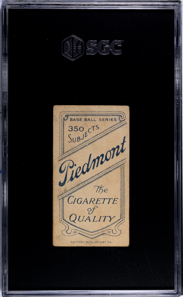 1910 Piedmont Cigarettes (T206) Dolly Gray SGC 2