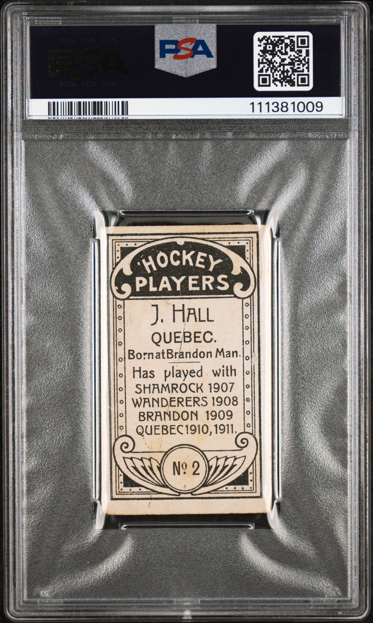 1911 C55 Joe Hall #2 PSA 2