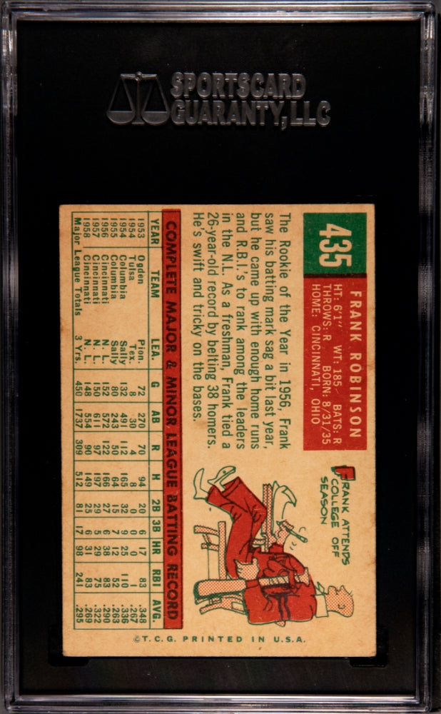 1959 Topps Frank Robinson #435 SGC 4.5