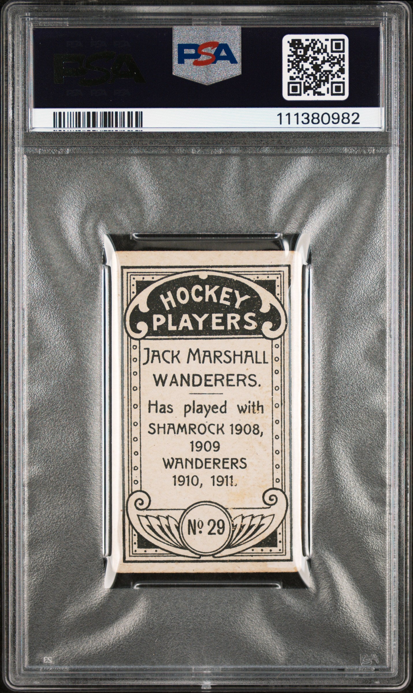 1911 C55 Jack Marshall #29 PSA 3.5