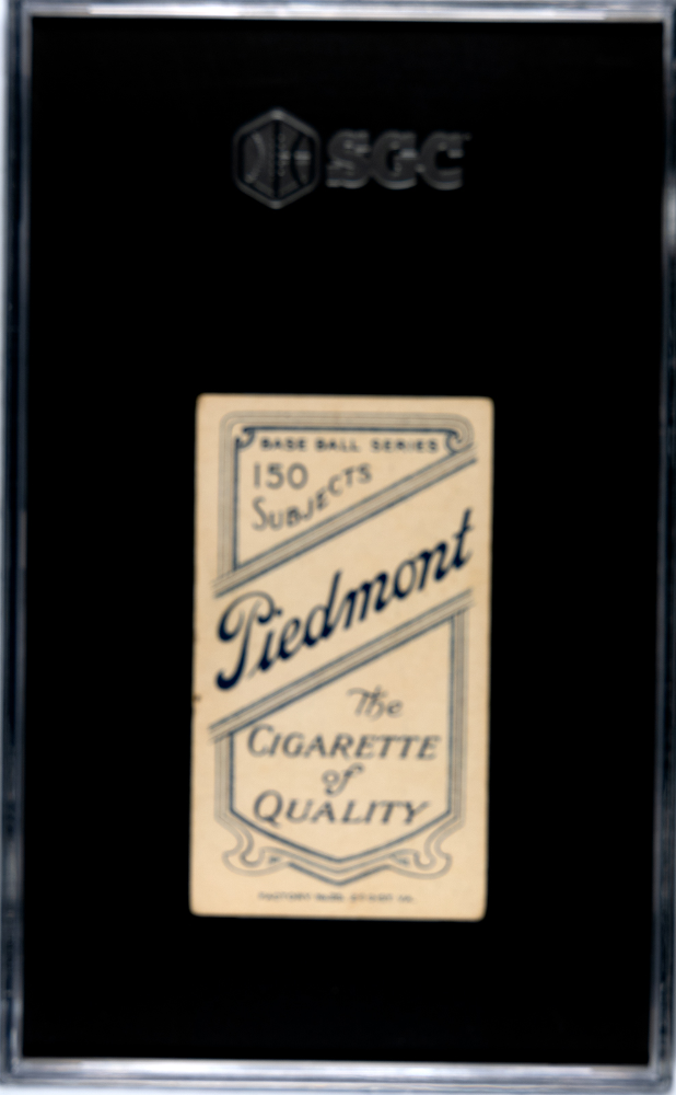 1909 Piedmont Cigarettes (T206) Red Ames Hands At Chest SGC 3
