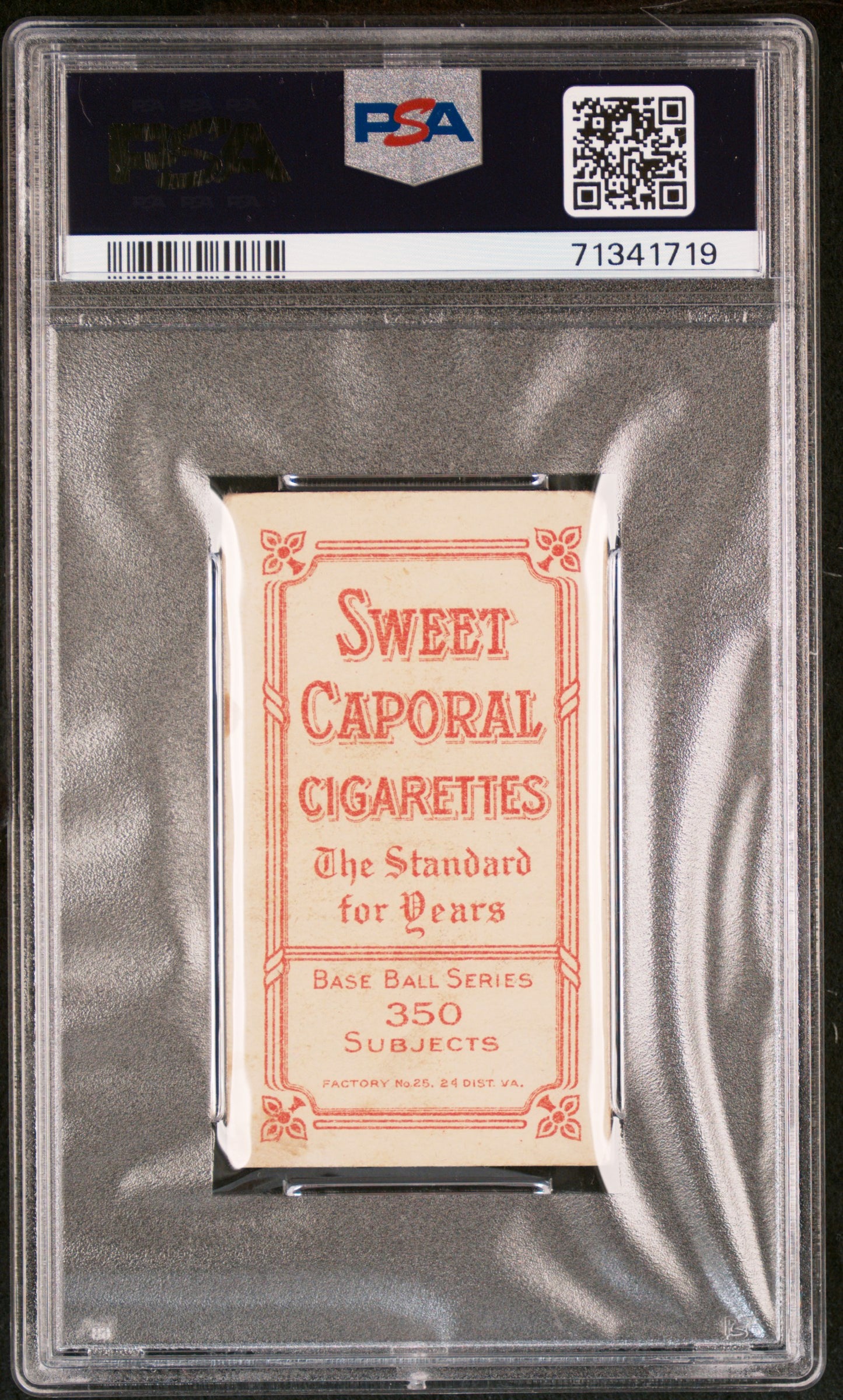 1909-11 T206 Sweet Caporal 350/25 Joe Birmingham PSA 2