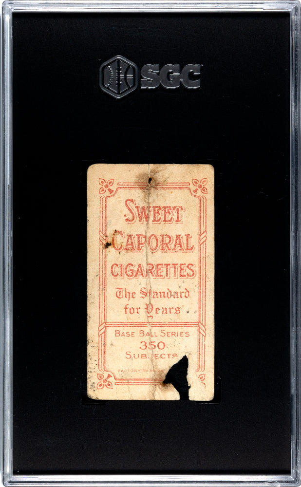 1910 Sweet Caporal (T206) Rube Waddell Portrait SGC A