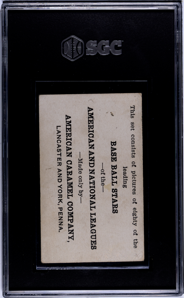 1921 American Caramel Co. Series of 80 (E121) E. C. Rice SGC A