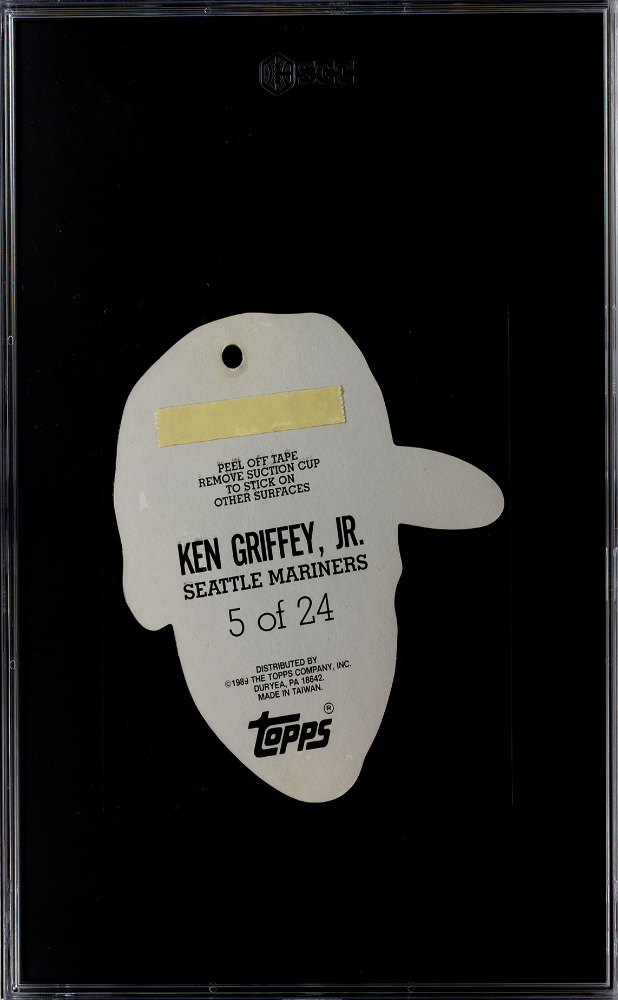 1989 Topps Heads Up Ken Griffey JR. #5 Test SGC 3