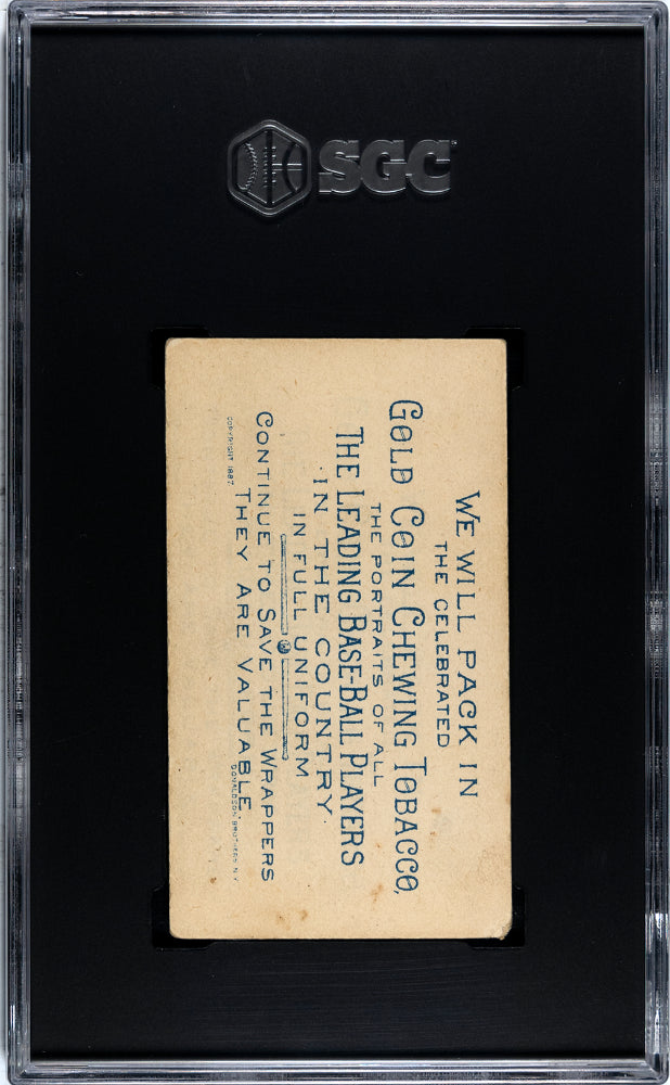 1887 Gold Coin (Buchner) (N284) Cap Anson Left Hand On Hip SGC 3