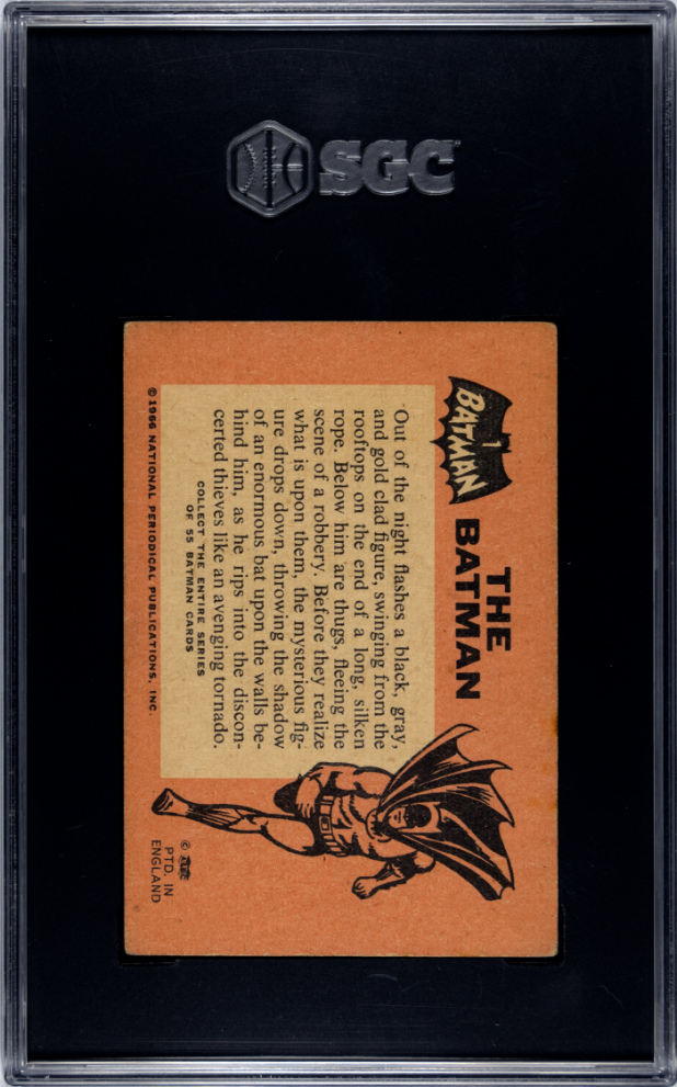 1966 Topps Batman The Batman #1 SGC 3