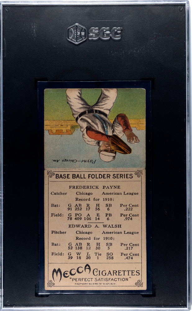 1911 T201 Mecca Cigarettes Walsh Payne SGC 4.5