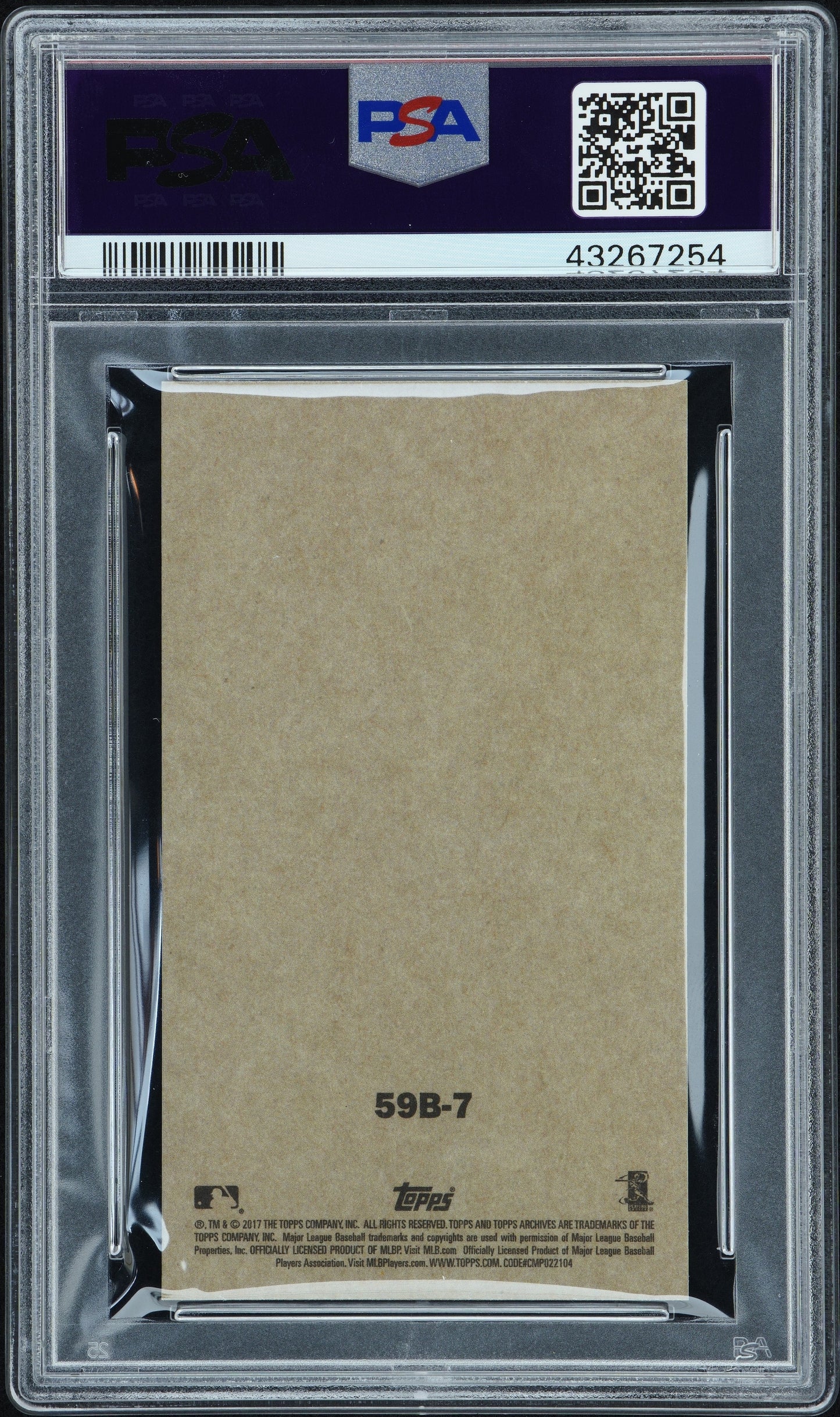 2017 Topps Archives 1959 Bazooka Aaron Judge #59B-7 PSA 10