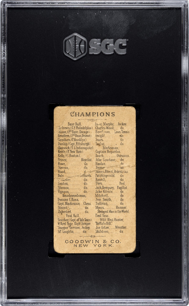 1888 Goodwin Champions (N162) King Kelly SGC 1