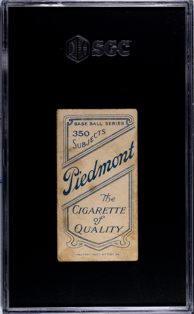 1910 Piedmont Cigarettes (T206) Hans Lobert SGC 3