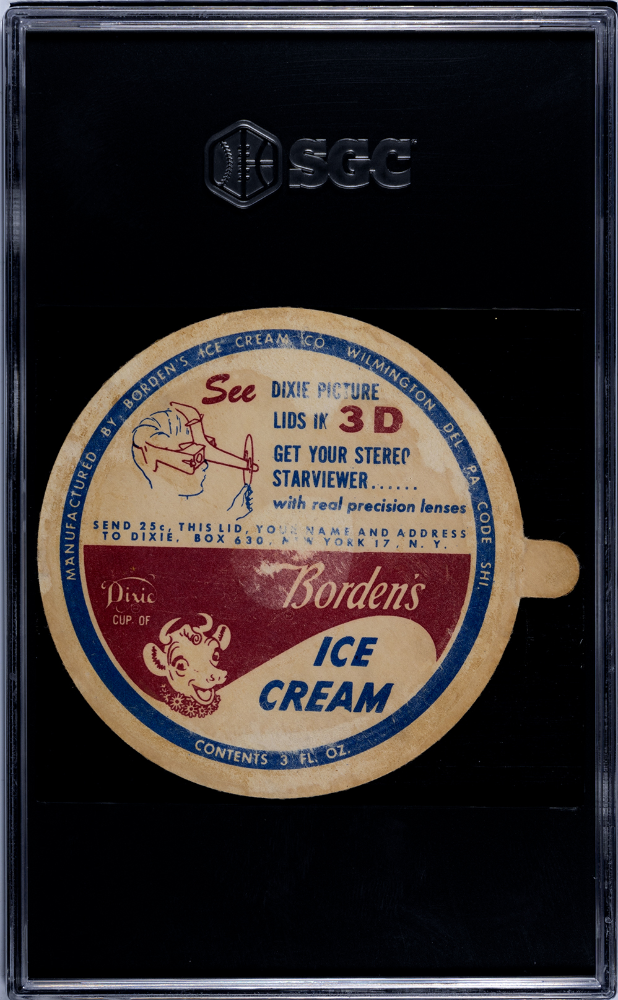 1954 Dixie Lids Preacher Roe SGC 2