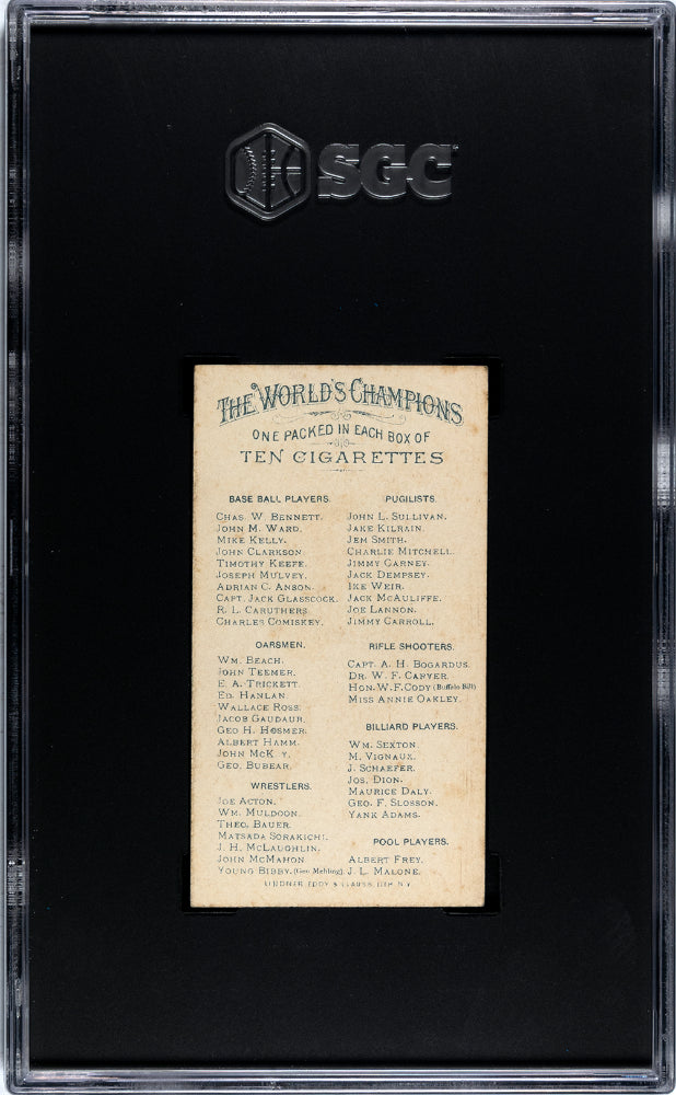 1887 Allen & Ginter (N28) John M. Ward SGC 4