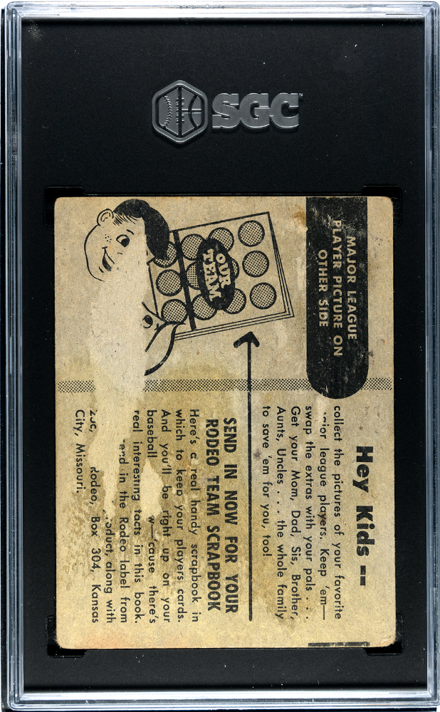 1955 Rodeo Meats Bob Trice SGC 1