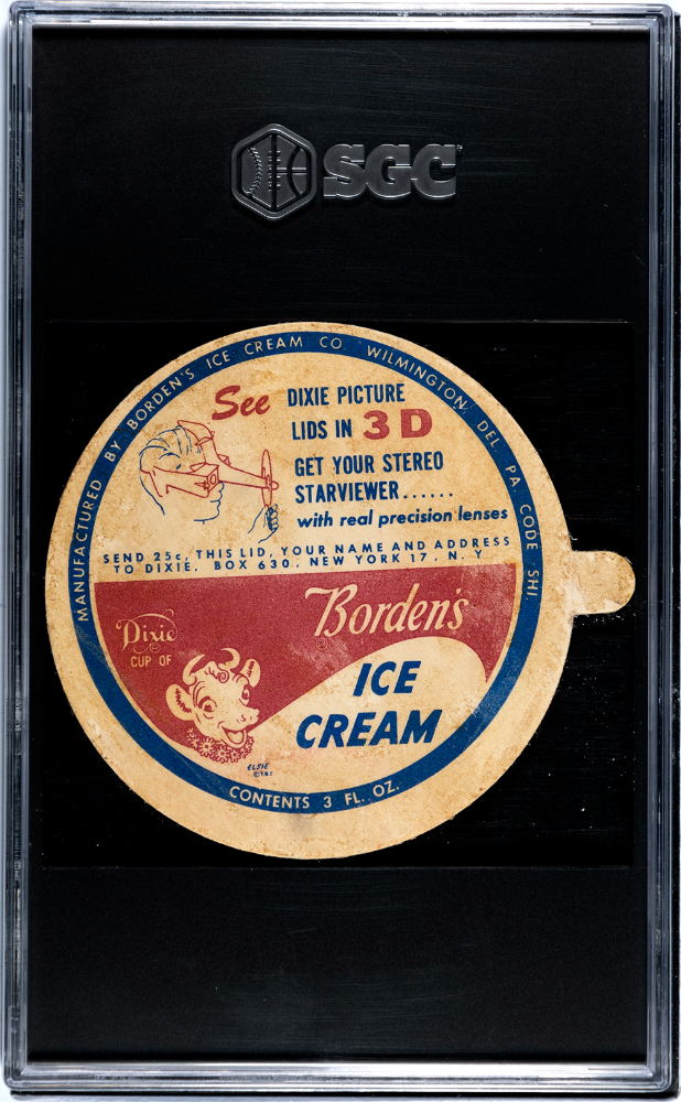 1954 Dixie Lids Sid Gordon SGC 2.5