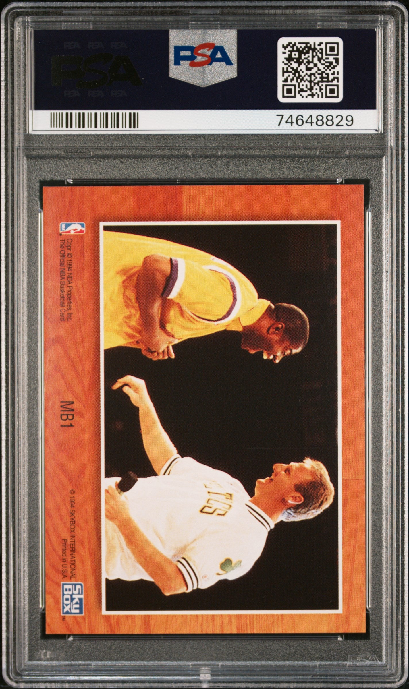 1993 Hoops Magic & Bird #MB1 PSA 9