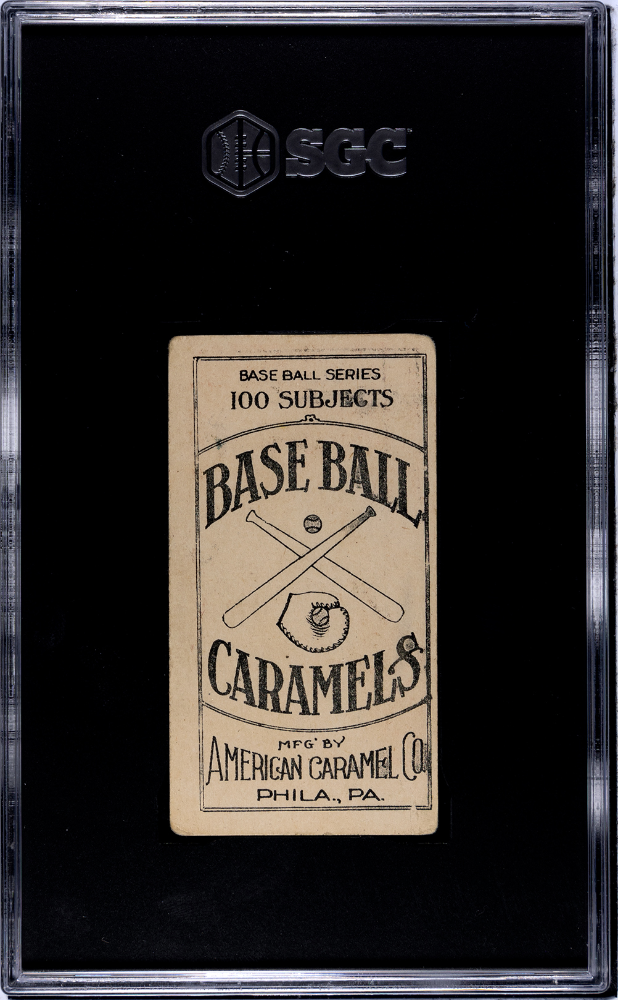 1909 American Caramel Co. (E90-1) Honus Wagner Batting SGC 3