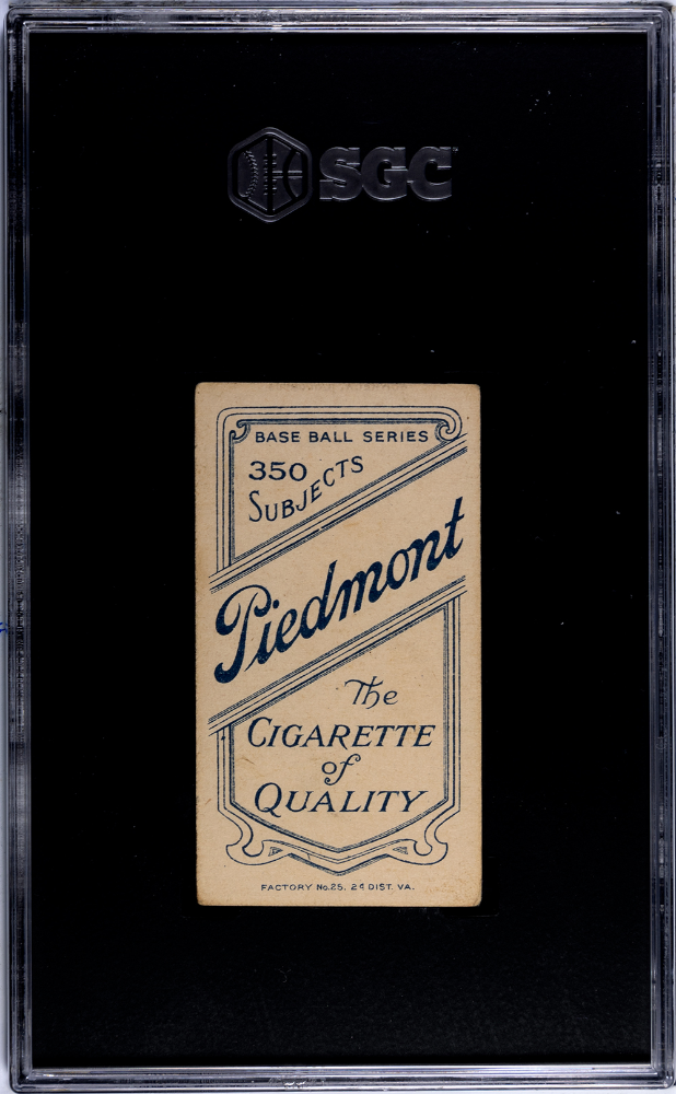 1910 Piedmont Cigarettes (T206) Lou Ritter SGC 3