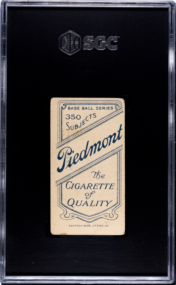 1910 Piedmont Cigarettes (T206) Pat Moran SGC 2.5