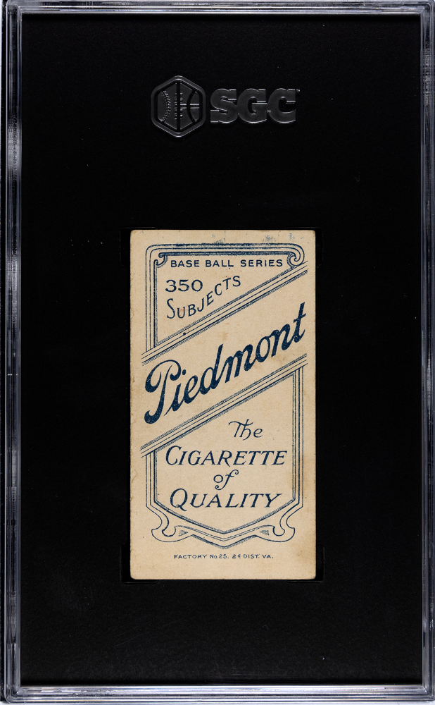 1910 Piedmont Cigarettes (T206) Moose Grimshaw SGC 3
