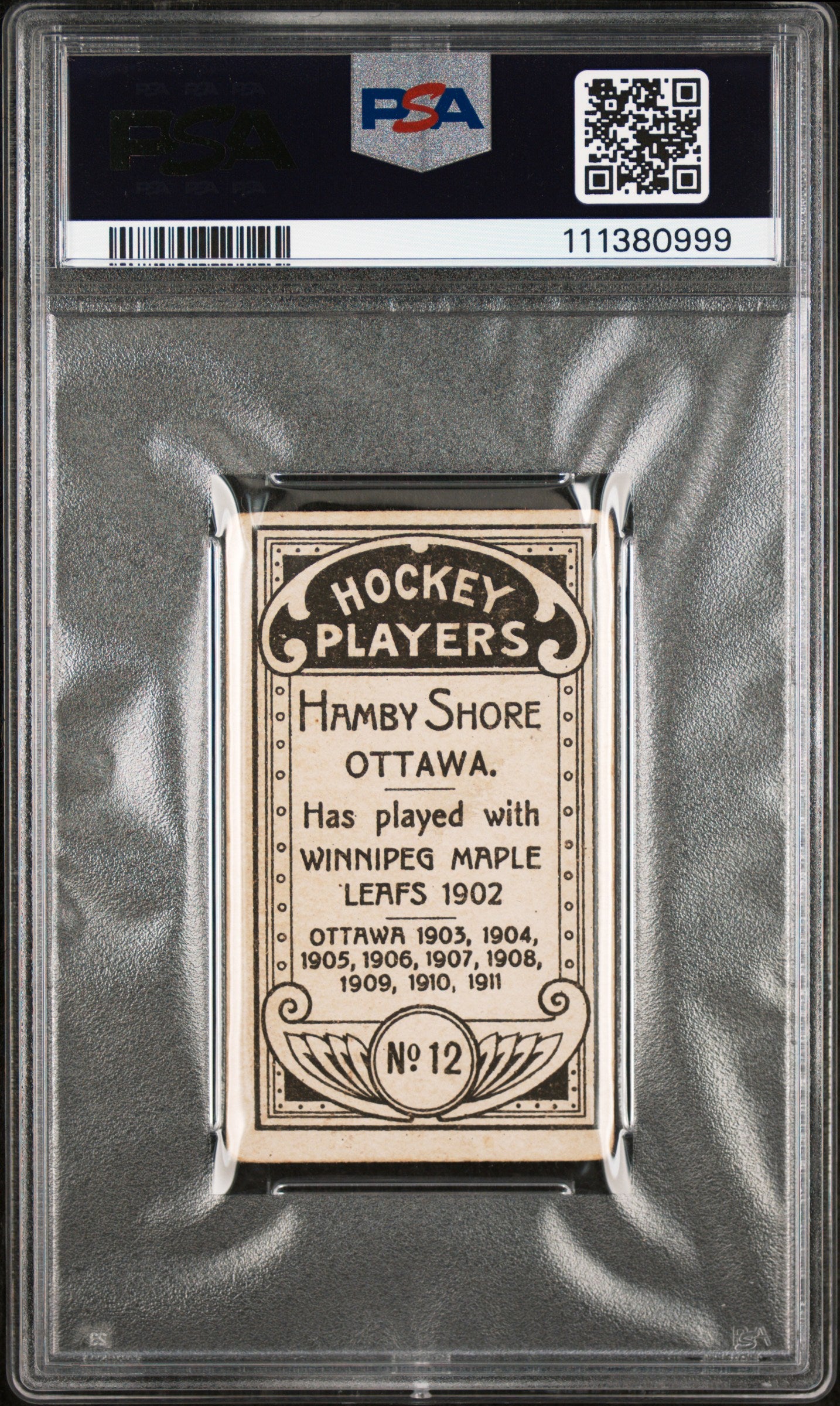 1911 C55 Hamby Shore #12 PSA 2