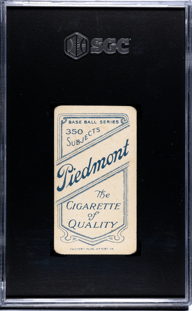 1910 Piedmont Cigarettes (T206) Roy Brashear SGC 2
