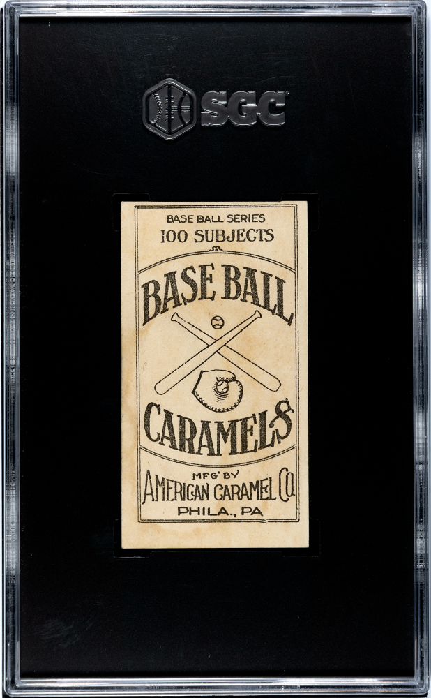 1909 American Caramel Co. (E90-1) Donie Bush SGC 2