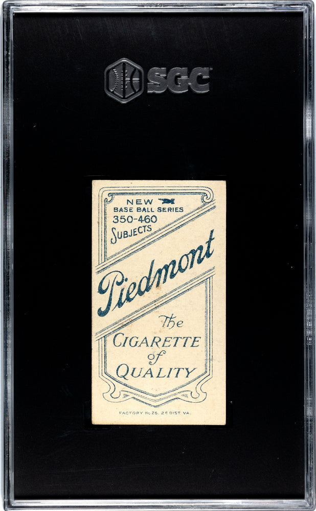 1911 Piedmont Cigarettes (T206) Joe Lake ST. Louis, Ball In Hand SGC 6