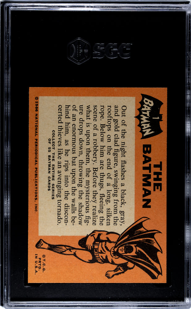 1966 Topps Batman The Batman #1 SGC 8
