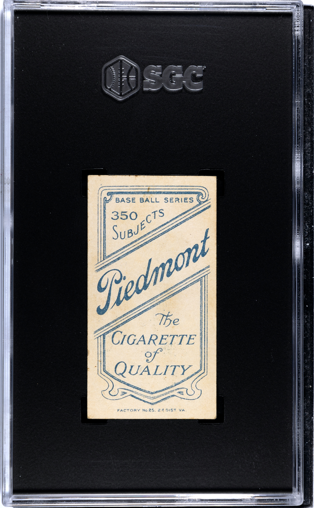 1910 Piedmont Cigarettes (T206) Jimmy Sheckard No Glove Showing SGC 4