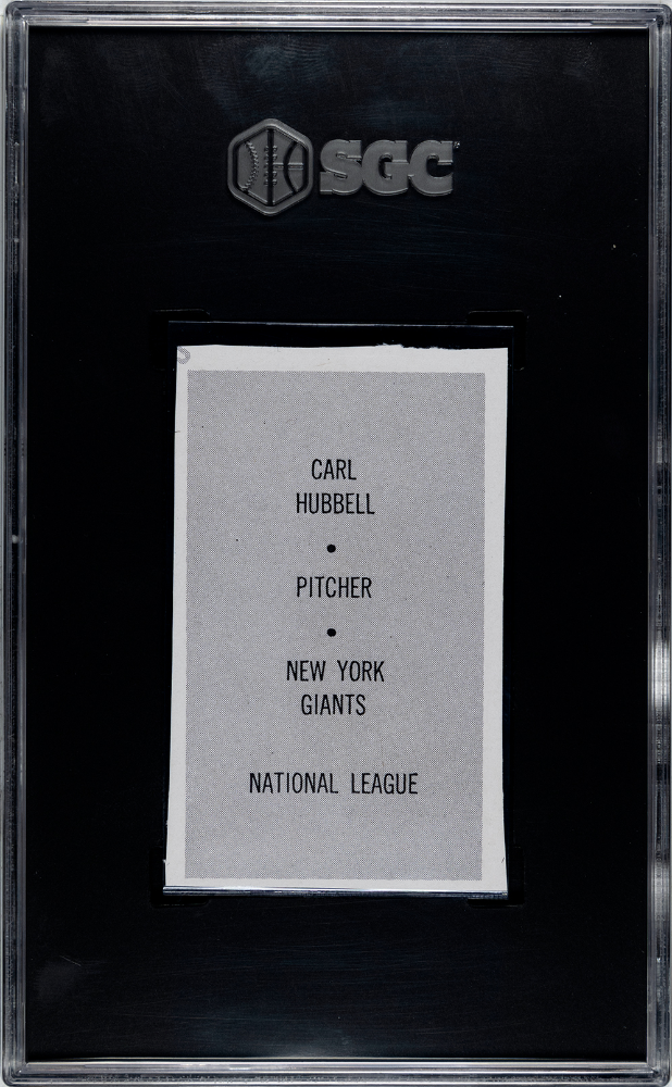 1959 Oklahoma Today Carl Hubbell SGC 4