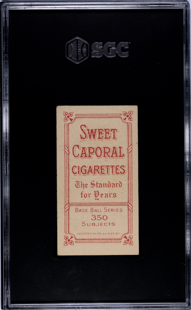 1910 Sweet Caporal (T206) Christy Mathewson Portrait SGC 6